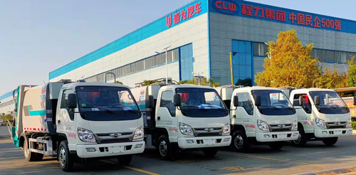 蓝牌5.8方福田小卡压缩式垃圾车